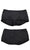 Pocket-Panties in Black for Butt Pad Inserts