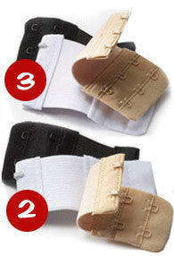 Bra Extenders (2 Hook or 3 Hook) - PaddedPanties.com