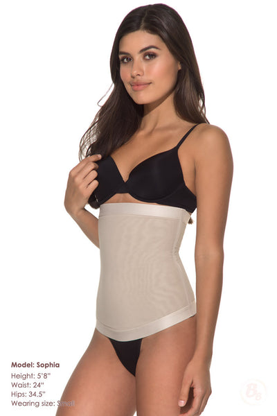 The Flat-Front Waist Cincher - PaddedPanties.com
 - 1