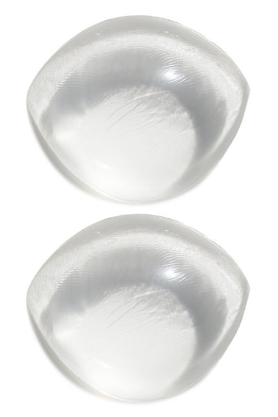 Boobles - Full-cup Clear Round Silicone Bra Inserts