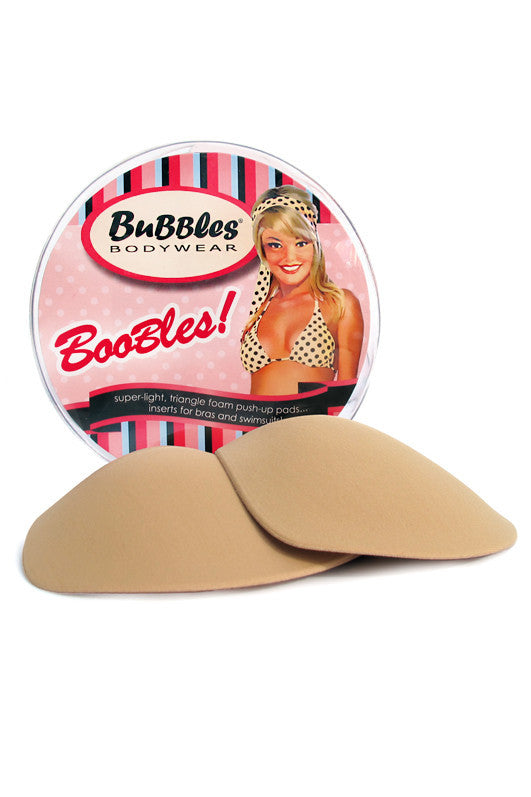 Boobles - Foam Triangle Push-up Bra Pads - PaddedPanties.com
- 1