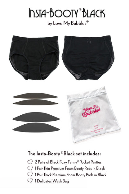 Insta-Booty 5-Piece Padded Panty Value Set