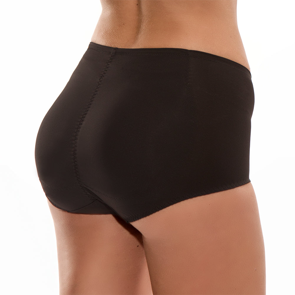 Can-Can Extreme-Comfort Padded Panty in black with butt pads
