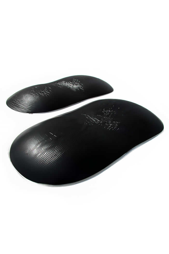 Hip and Butt Air-Infused Silicone Pads in black designed for realistic enhancement and comfort.