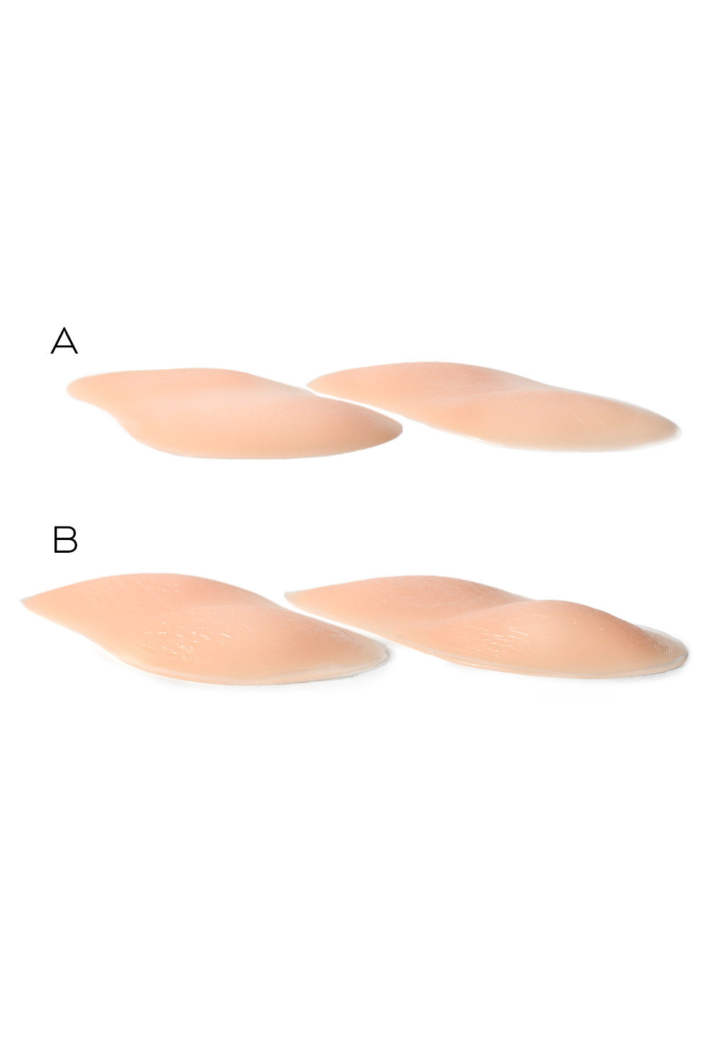 Hip and Butt ultra-realistic curve enhancing silicone pads in multiple sizes for realistic shape and feel.