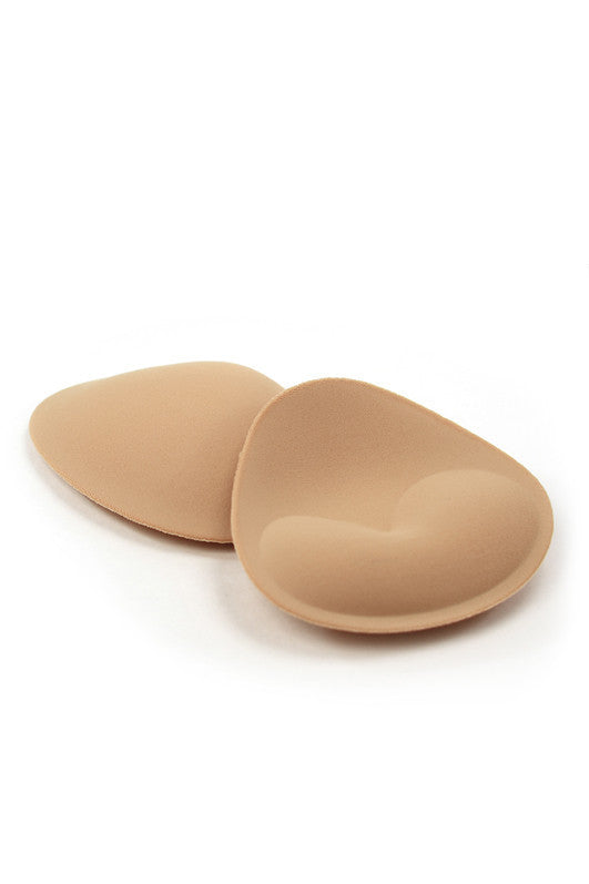 Boobles - Foam Triangle Push-up Bra Pads, lightweight and comfortable foam bra inserts for adding curves.