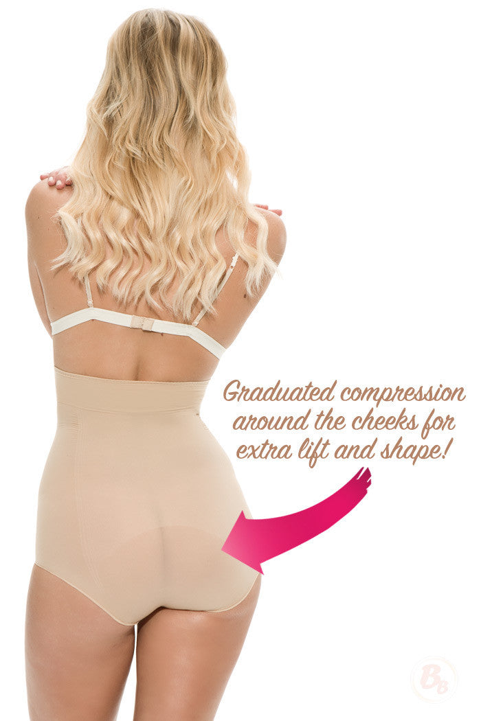 Stretch & Perfectâ„¢ Light Control Bodysuit - PaddedPanties.com
 - 2