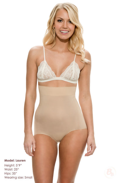 Stretch & Perfectâ„¢ Light Control Bodysuit - PaddedPanties.com
 - 4