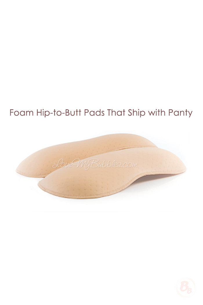 Pair of Hip-to-Butt Foam Pads for padded panties