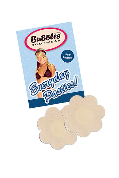 Boobles - Everyday Pasties Water-Resistant Nipple Petals - PaddedPanties.com
