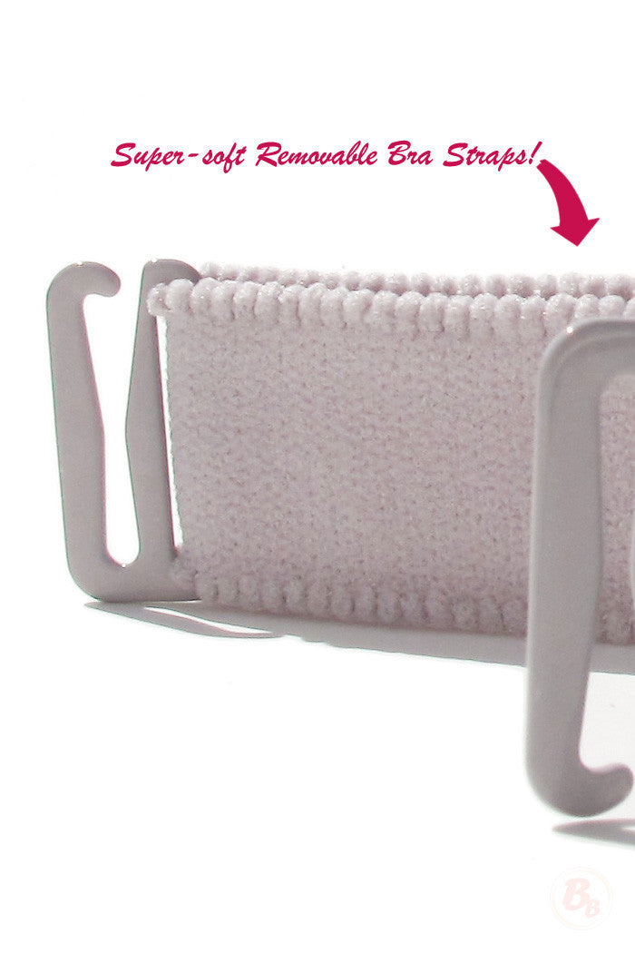 Butt Lifting Victorian Bodysuit removable bra straps detail