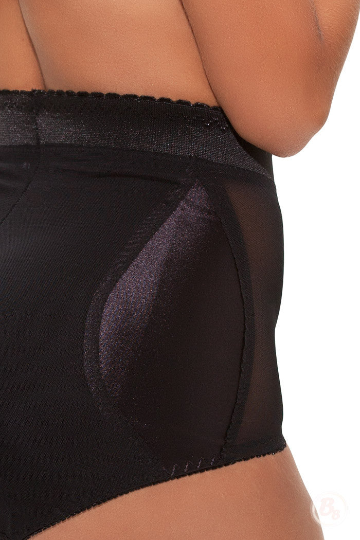 Close-up of Retro Diamond Highrise Padded Panty decorative side panel.